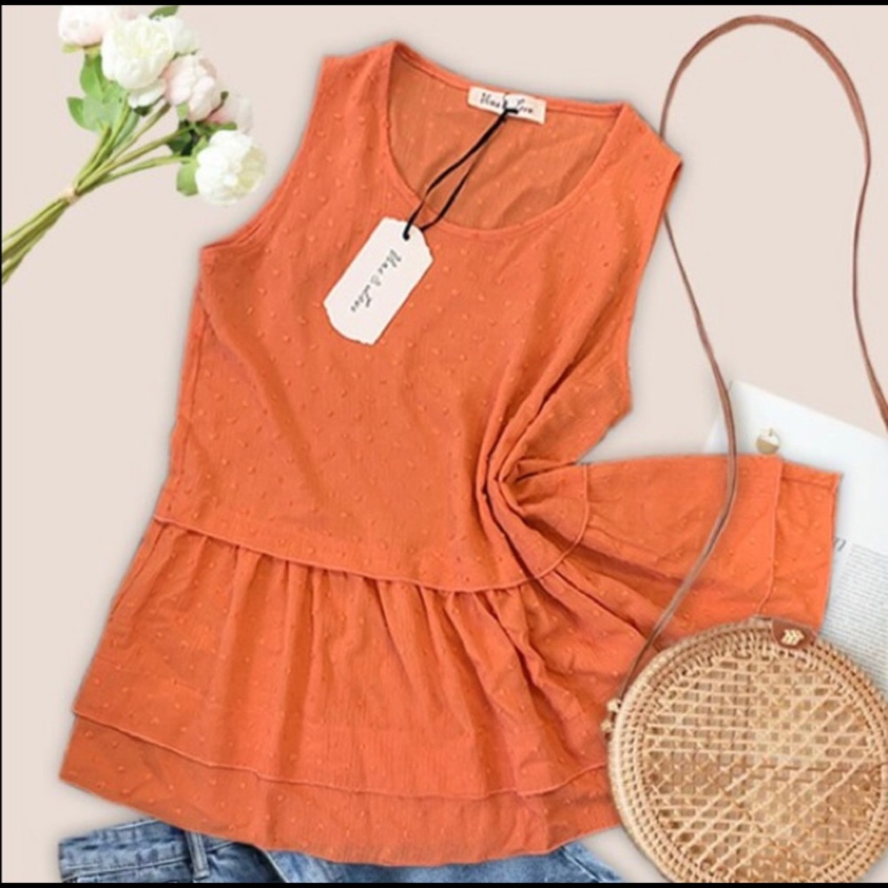 Vine & Love Peplum Top